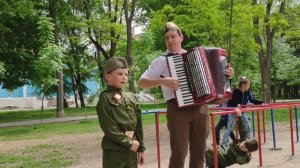 Расцветали яблони и груши. Катюша-Ахмат Аюпов. Военные песни. 2019год. Парк Островского.