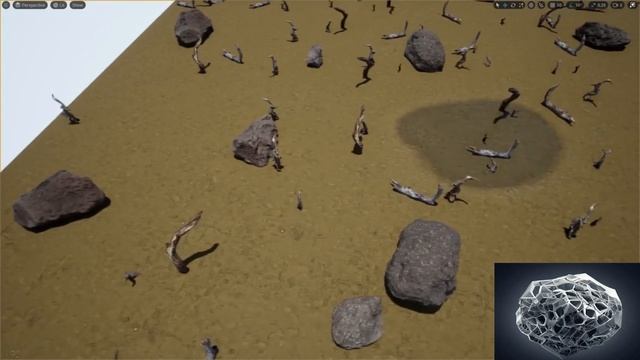 32 Как добавить сухие ветки для своего рельефа в Unreal Engine смотреть онлайн