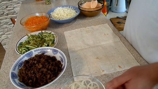 ШАУРМА С МЯСНЫМ ФАРШЕМ. Сочная домашняя шаурма с фаршем