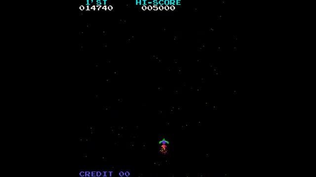 Arcade Longplay - Moon Cresta on Galaxian hardware (1980) смотреть онлайн