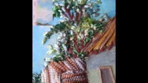 Вышивка лентами. пейзаж .wmv