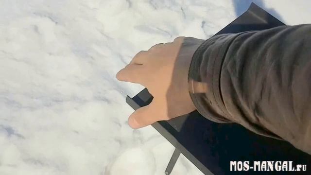 Мангал Буран-2 с крышкой, печкой для казана, трубой, совком и кочергой смотреть онлайн