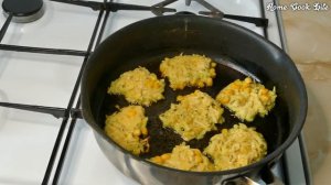 Необычные картофельные драники с кукурузой. Unusual potato pancakes with corn.