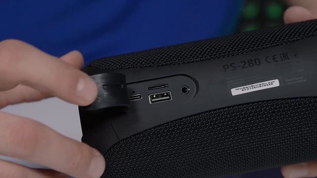 Видео распаковка ? SVEN PS-280 | Портативная колонка с защитой от воды