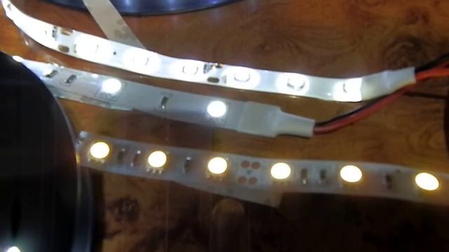 Световое сравнение светодиодных лент, с диодами 3028 с лентами на 5050 смотреть онлайн