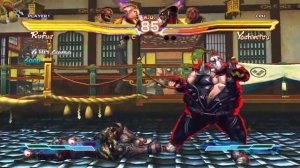 Street Fighter X Tekken (PS3) playthrough - Zangief and Rufus