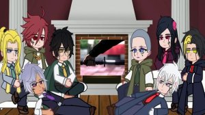 Divine visionaries react to Saitama as Mash's Father || Mashle x OPM - Gacha react