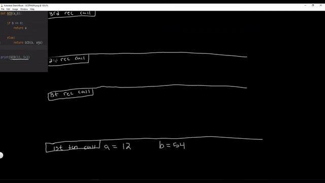 Python - Greatest Common Divisor W/ Recursion