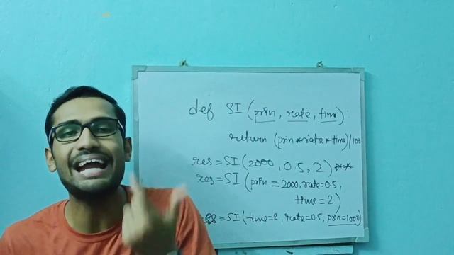 Keyword/Named Arguments in Python