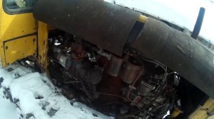 ДТ-75. Нелегкий запуск дизеля отремонтированным Гансом