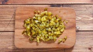 Салат с картофелем пай и курицей