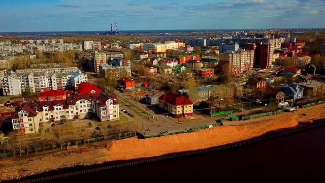4K. Набережная Седова. Архангельск. Архангельская область.