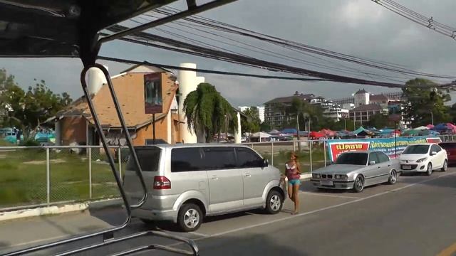 Дневной Jomtien beach.Паттайя.Тайланд.