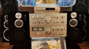 Усилитель Trio KA-7300D (профилактика, 1976г.в.) vs Denon DCD-1650G