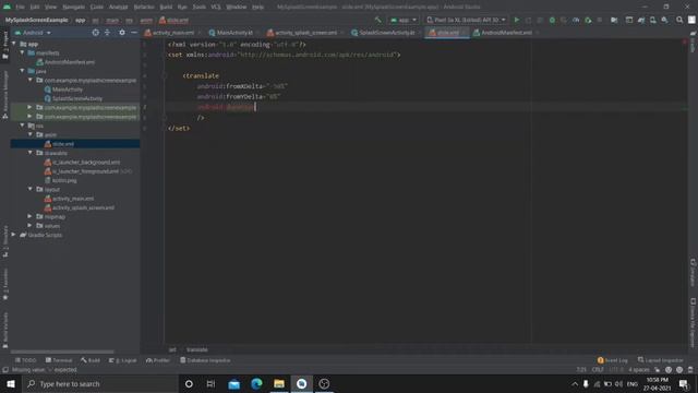 splash screen whit android studio | kotlin смотреть онлайн