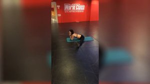 Мариам Туркменбаева - тренировка для World Class