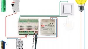 Схема проводки для умного дома. Диммирование. Опция Smooth