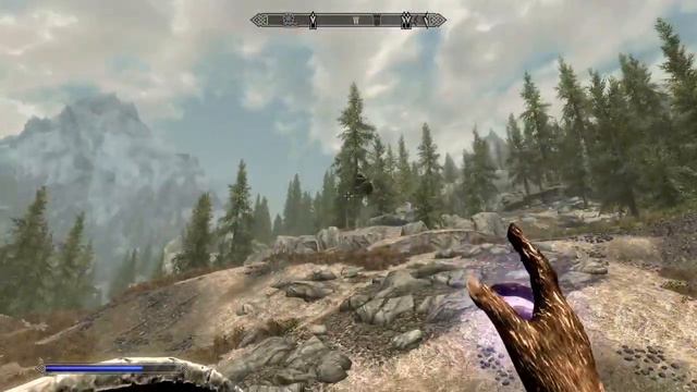 Messing with a cart in Skyrim смотреть онлайн