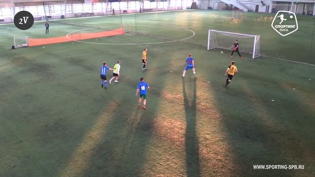 Спортинг-лига I Амарок – Банк Россия - 2-4 смотреть онлайн