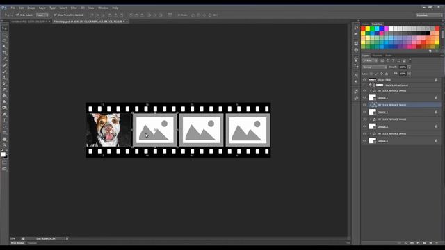 FREE FILM STRIP TEMPLATE - PHOTOSHOP смотреть онлайн