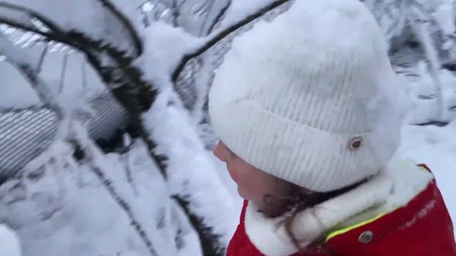 ПЕРВЫЙ РАЗ ВЫПАЛ СНЕГ??? влог с Лилей смотреть онлайн