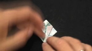 оригами из денег журавлик из купюры crane