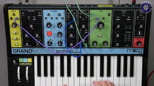 Sonic LAB: Moog Grandmother Synthesizer Review смотреть онлайн