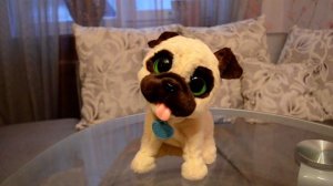 Hasbro FurReal Friends J.J. Интерактивный игривый щенок Мопс Джей Джей