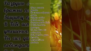 Благословенного дня в Божией любви! Христианское пожелание!