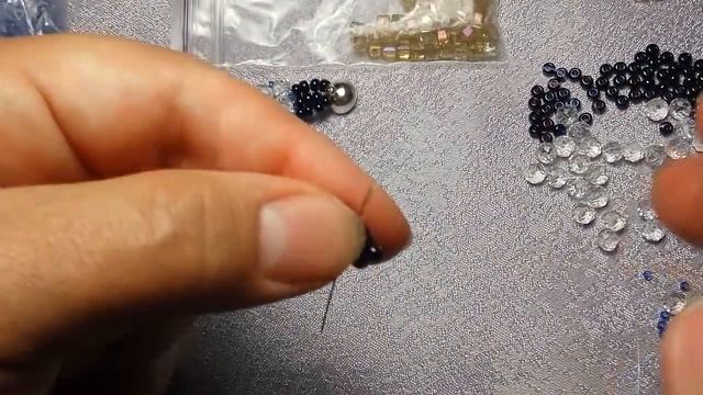 Браслет из бисера.  Два браслета - одна техника. Bracelet of beads.