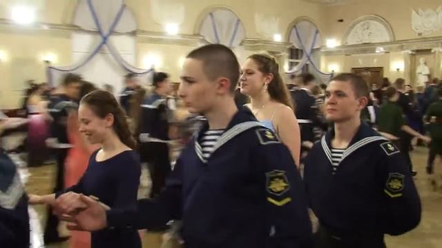 Кадетский бал в Морском корпусе Петра Великого