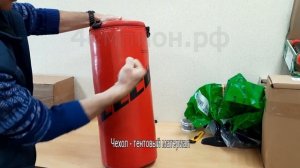 Груша боксёрская Леко 15 20 25 30 кг мешок для бокса отработка ударов руками видео обзор распаковка