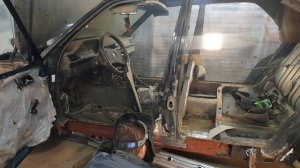 РЕМОНТ ПОРОГА АВТО Мерседес 124 часть 3