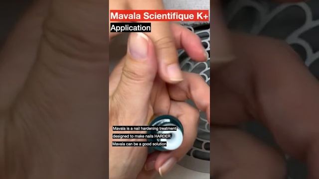 Mavala Scientifique K+ Nail Hardener #shorts