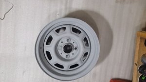 Ремонт и покраска диска своими руками / Wheel repair and painting / как покрасить диски баллончиком