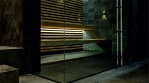 БАССЕЙН С САУНОЙ _ Swimming pool with a sauna