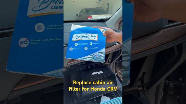 Replace Cabin Air Filter for Honda CRV - Simple and Easy