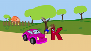 Буква К. Учим буквы с машинкой Тосей. Изучаем алфавит. Развивающие мультики.