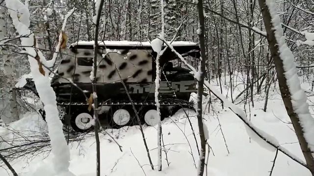 Самодельный вездеход МПУ-1400. Начало конца. смотреть онлайн