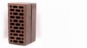 Кирпич облицовочный Флеш Графит одинарный Сланец М-150 Магма. Артикул kirpich.ru: 20316