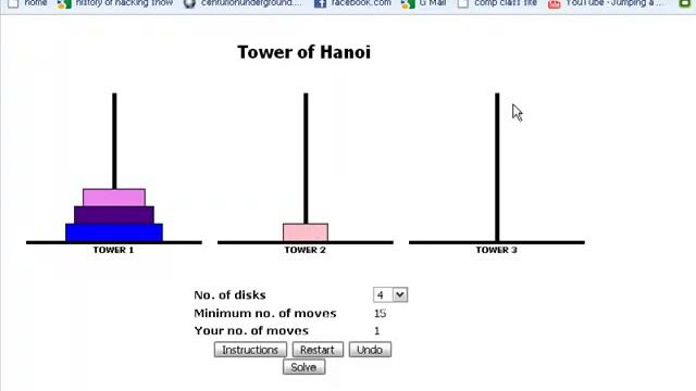 How to solve the Tower of Hanoi смотреть онлайн