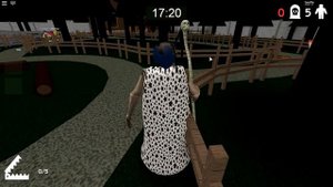 Офисный день с меткими попаданиями | Roblox Granny
