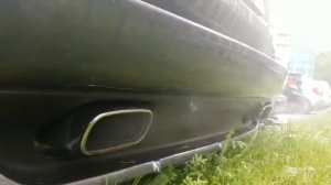 Звук выхлопа BMW e53,,банки 4.8 на 3.0 на холодную