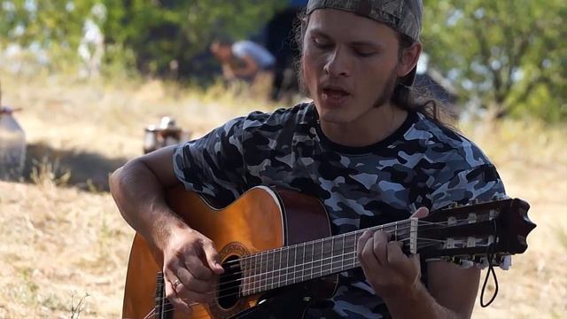 Фестиваль бардовской песни "Крутой берег" в РО, Роман Лушов. смотреть онлайн