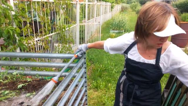 Садовый компостер на подмосковной даче смотреть онлайн