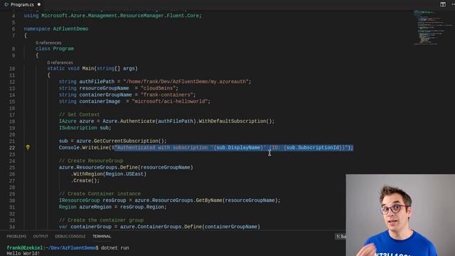 Créer des conteneurs Docker avec du code .Net Core смотреть онлайн