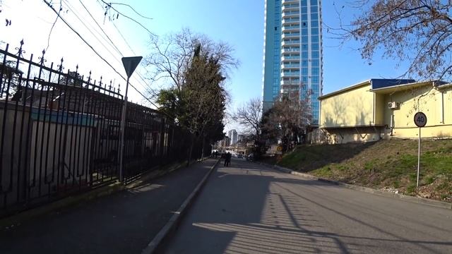 ? БЫТХА Сочи прогулка ПЕШКОМ до Моря : Район БЫТХА Сверху вниз Недвижимость Сочи ( Бытха )