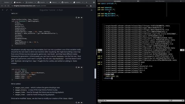 [Rust Programming] Learning to make a Roguelike - Day 34 смотреть онлайн