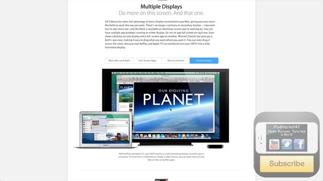 New Features in Mac OS X 10.9 Maverick (Beta) смотреть онлайн