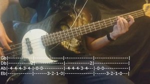 Nirvana - Rape Me Bass Cover (Tabs)